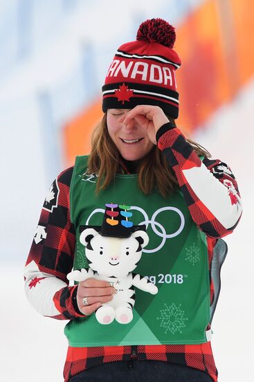 2018 Winter Olympics. Freestyle skiing. Women. Ski cross