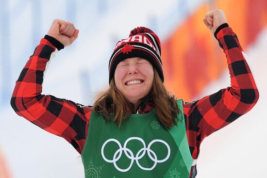 2018 Winter Olympics. Freestyle skiing. Women. Ski cross