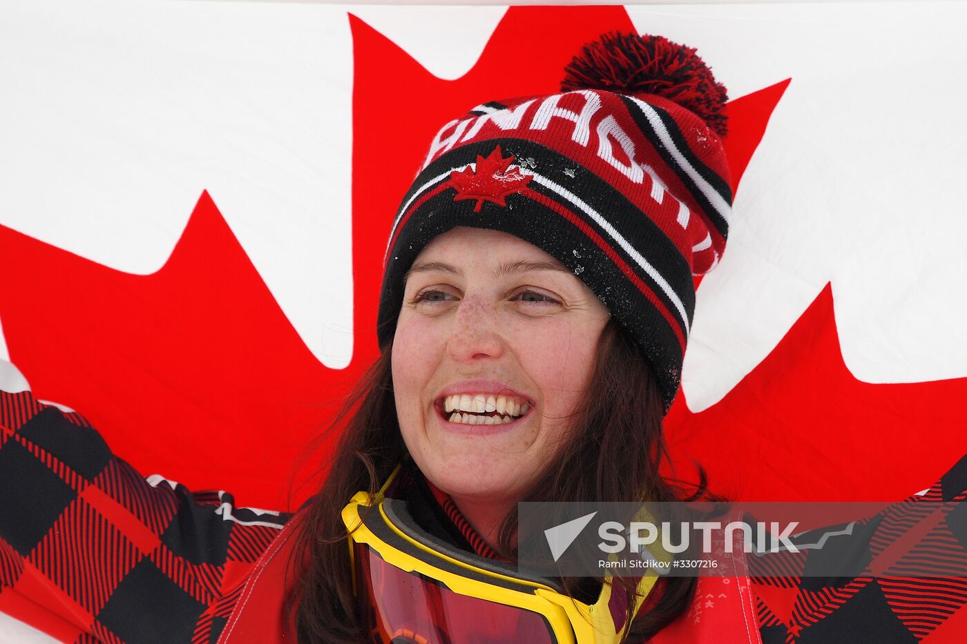 2018 Winter Olympics. Freestyle skiing. Women. Ski cross