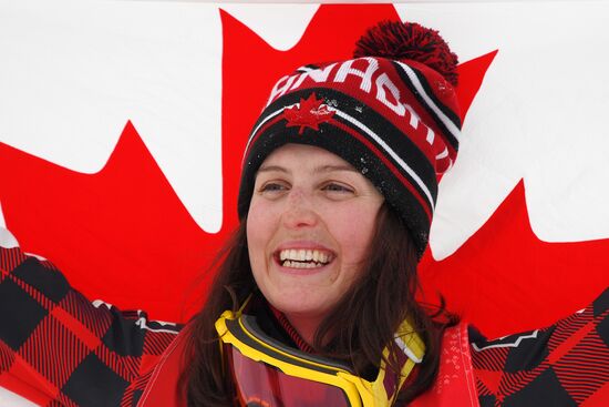 2018 Winter Olympics. Freestyle skiing. Women. Ski cross