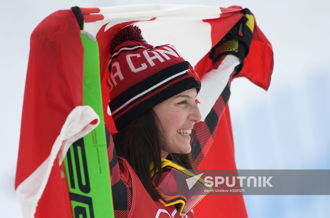 2018 Winter Olympics. Freestyle skiing. Women. Ski cross