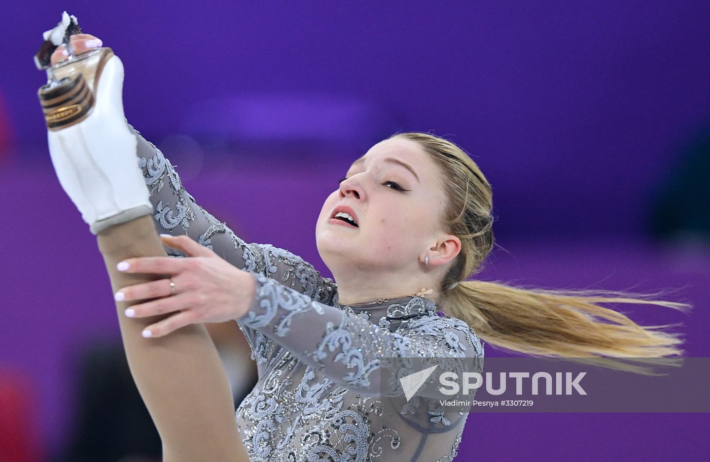 2018 Winter Olympics. Figure skating. Women. Free skating