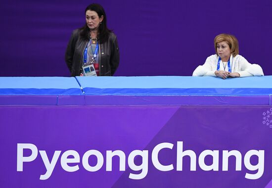 2018 Winter Olympics. Figure skating. Women. Free skating