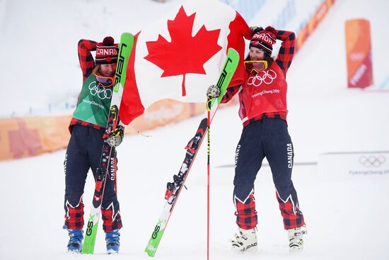 2018 Winter Olympics. Freestyle skiing. Women. Ski cross