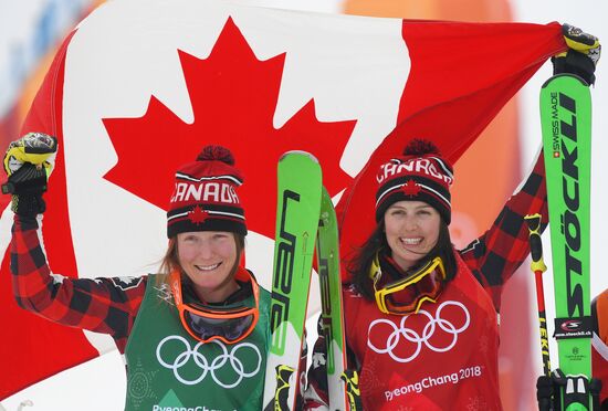 2018 Winter Olympics. Freestyle skiing. Women. Ski cross