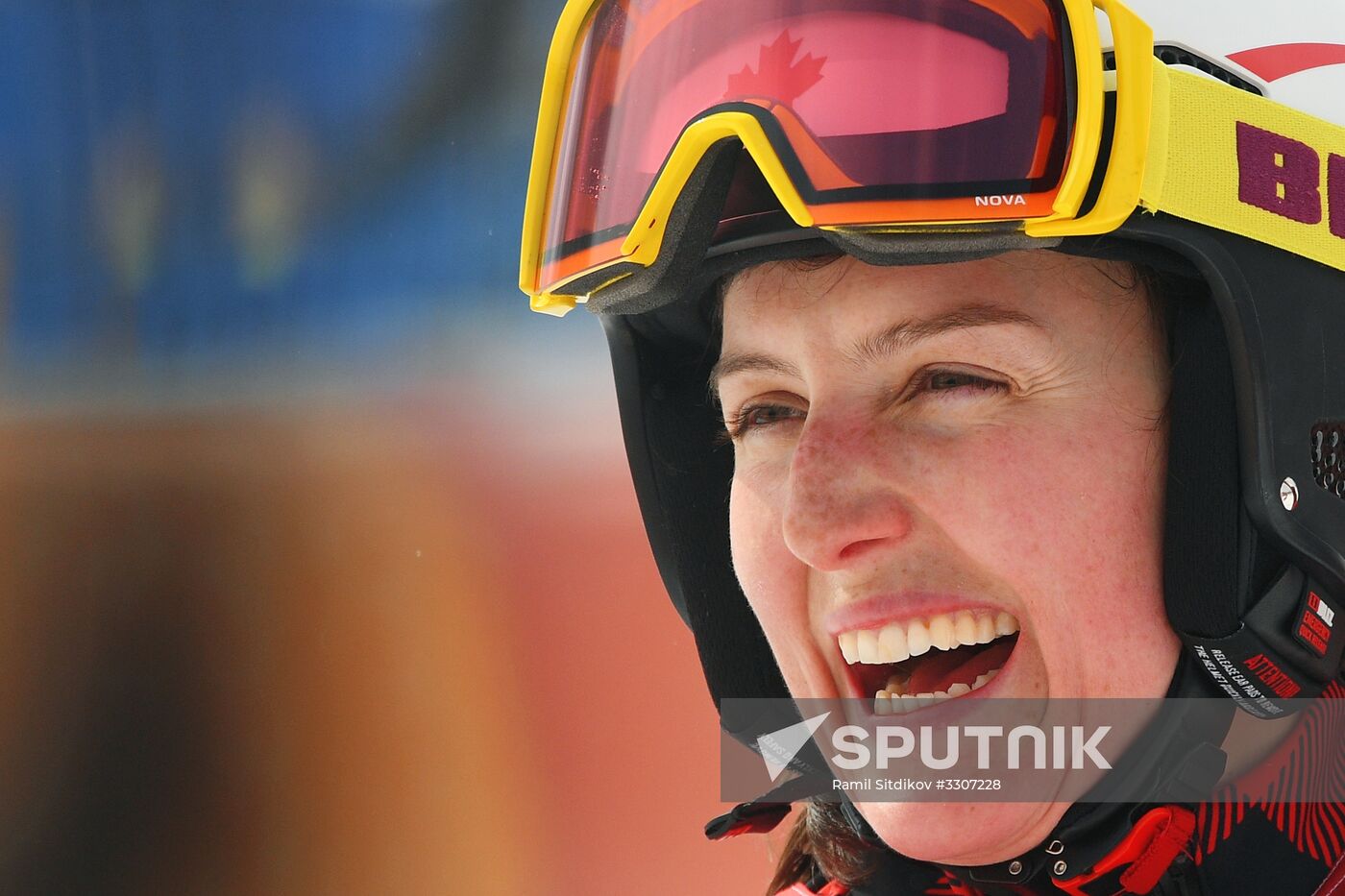 2018 Winter Olympics. Freestyle skiing. Women. Ski cross