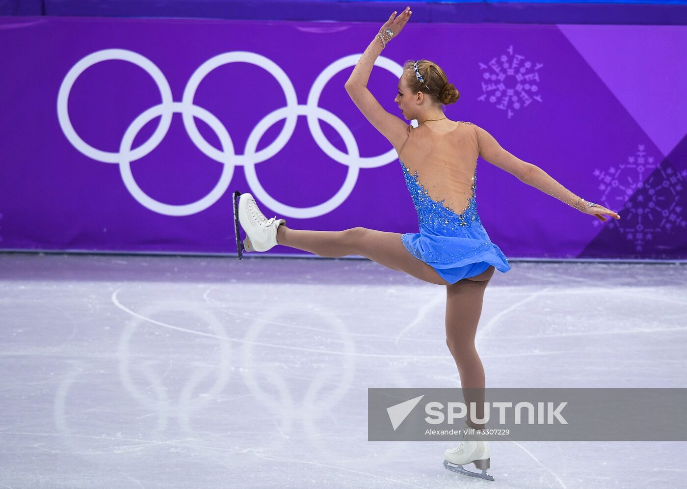 2018 Winter Olympics. Figure skating. Women. Free skating