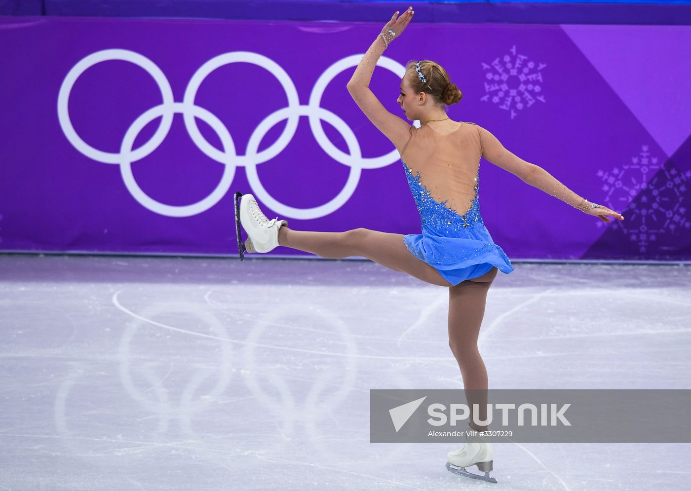 2018 Winter Olympics. Figure skating. Women. Free skating