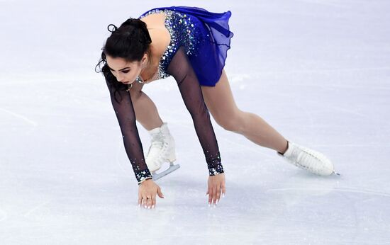 2018 Winter Olympics. Figure skating. Women. Free skating