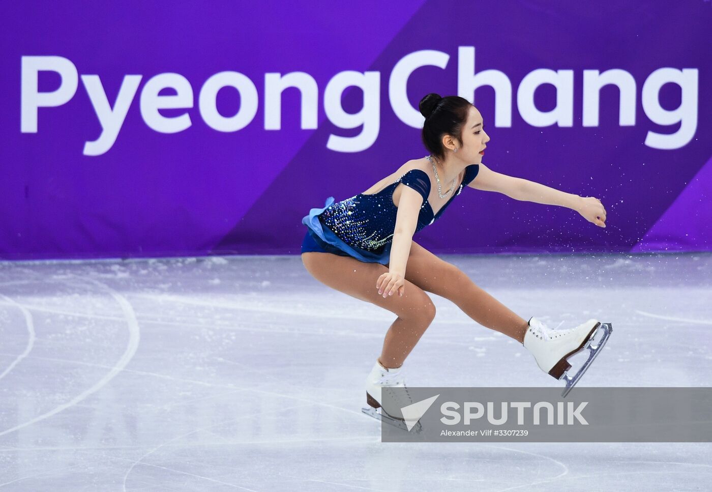 2018 Winter Olympics. Figure skating. Women. Free skating