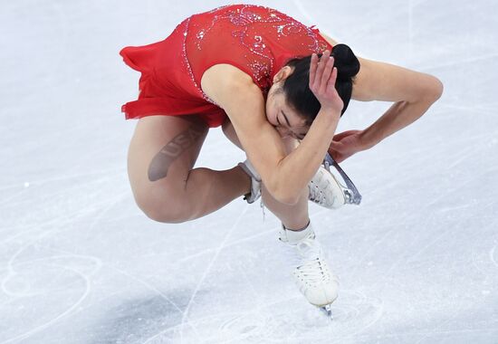 2018 Winter Olympics. Figure skating. Women. Free skating