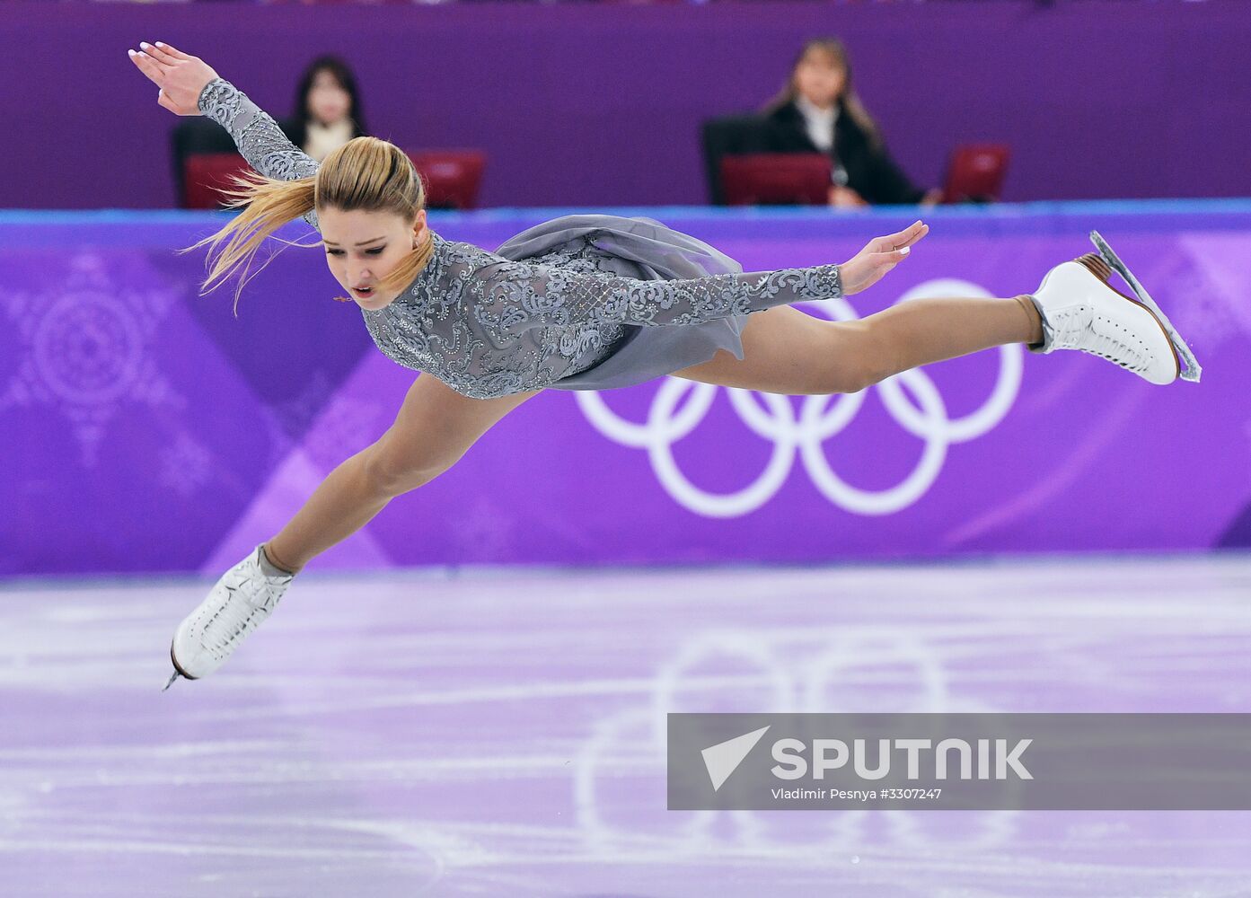 2018 Winter Olympics. Figure skating. Women. Free skating