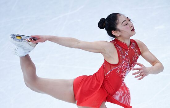 2018 Winter Olympics. Figure skating. Women. Free skating