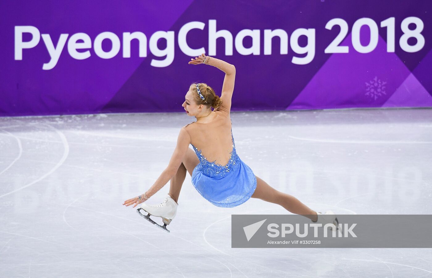 2018 Winter Olympics. Figure skating. Women. Free skating