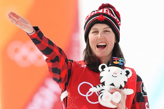 2018 Winter Olympics. Freestyle skiing. Women. Ski cross