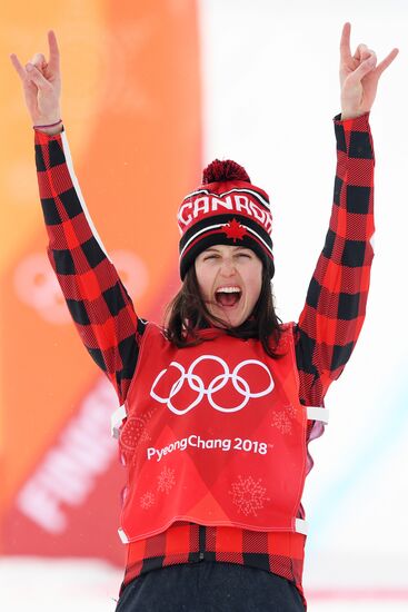 2018 Winter Olympics. Freestyle skiing. Women. Ski cross
