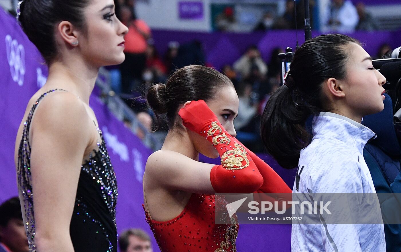 2018 Winter Olympics. Figure skating. Women. Free skating