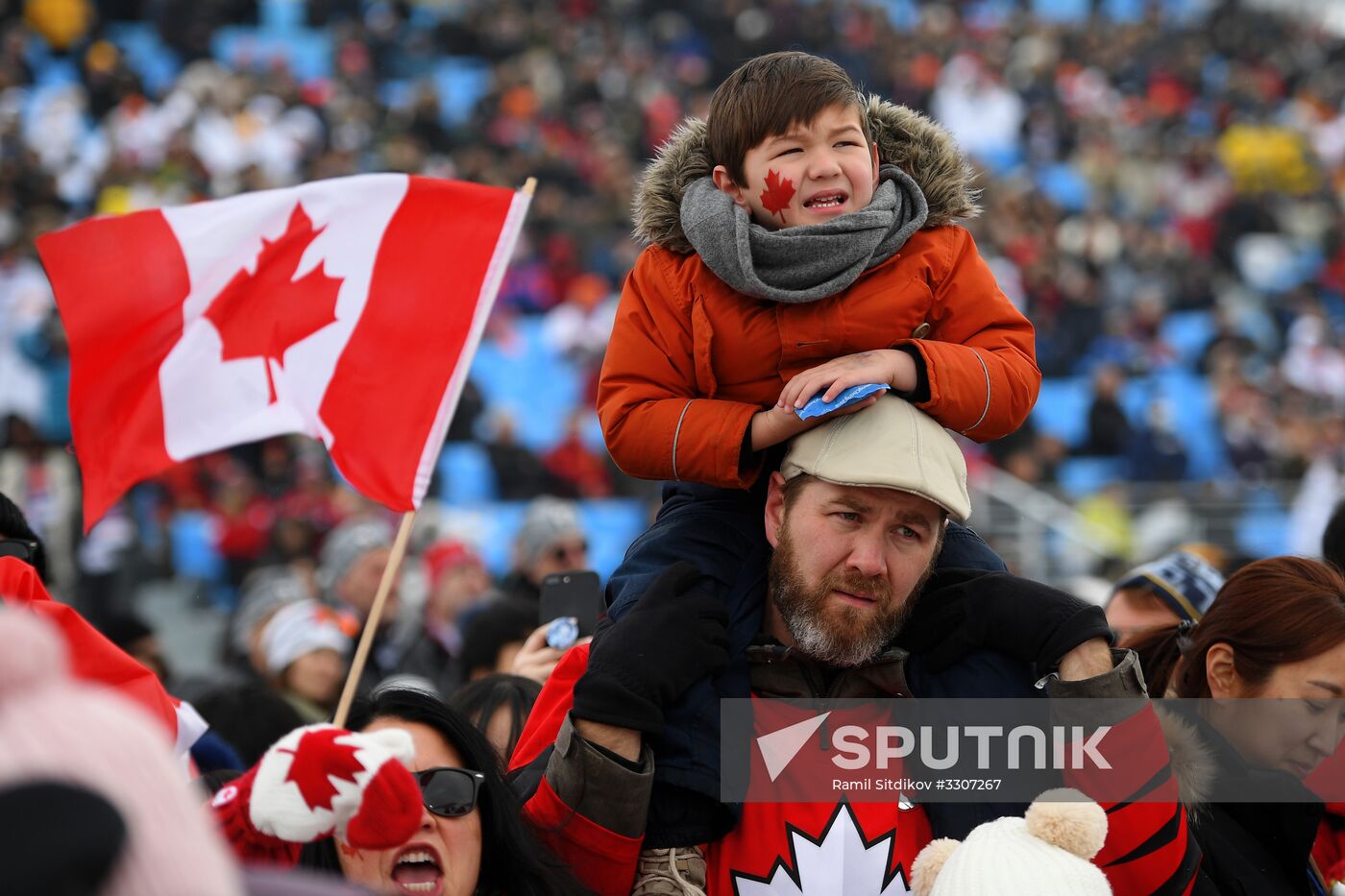 2018 Winter Olympics. Freestyle skiing. Women. Ski cross