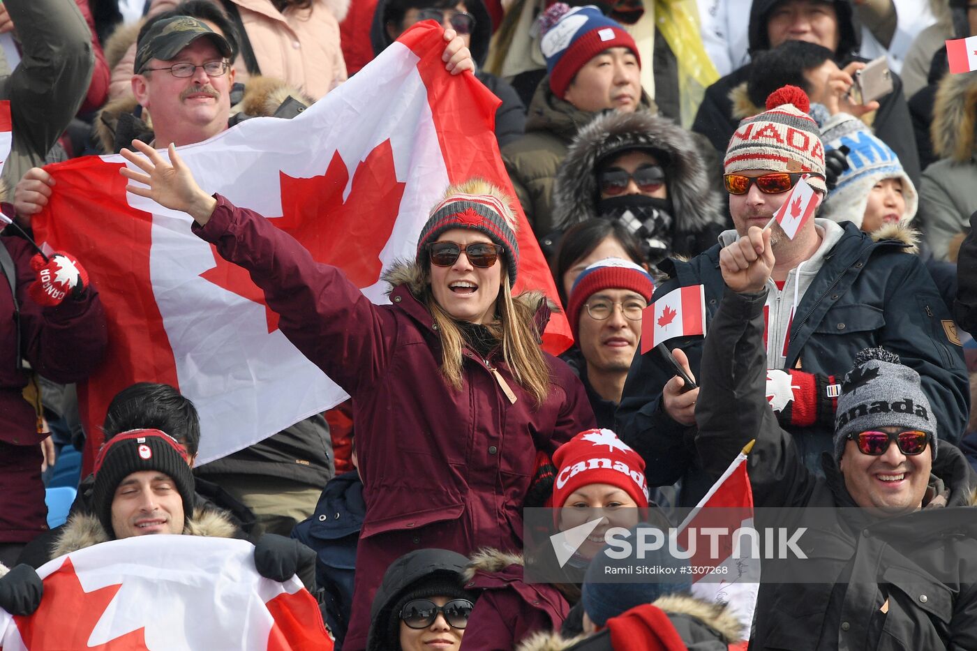 2018 Winter Olympics. Freestyle skiing. Women. Ski cross
