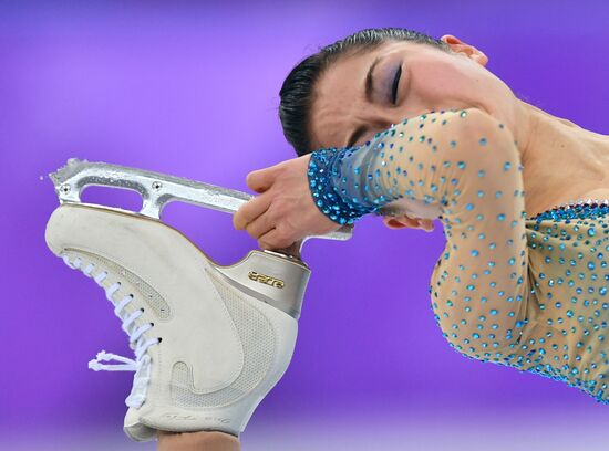2018 Winter Olympics. Figure skating. Women. Free skating