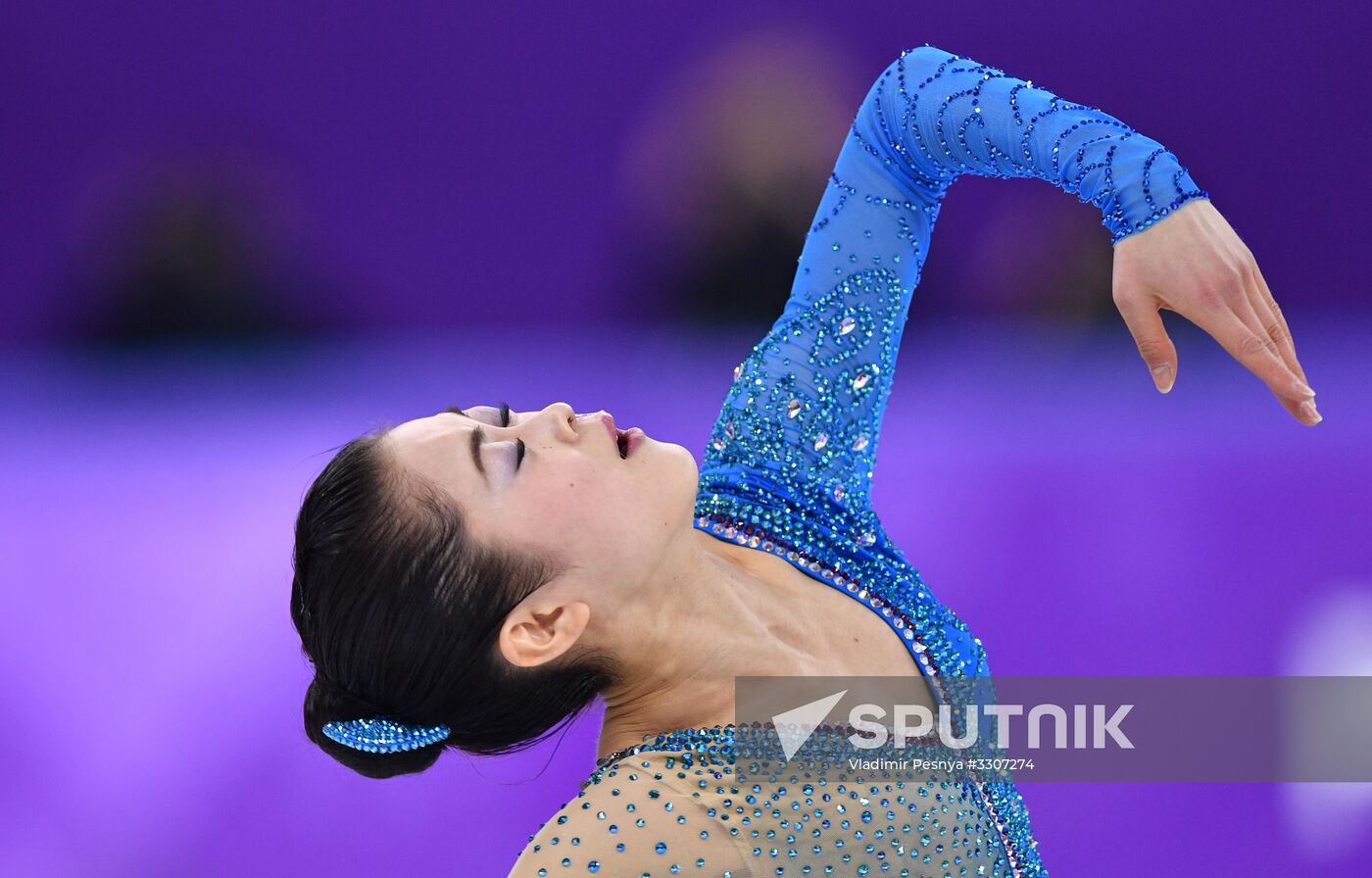 2018 Winter Olympics. Figure skating. Women. Free skating