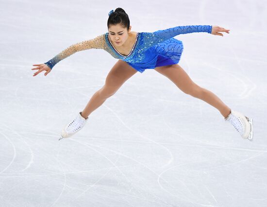 2018 Winter Olympics. Figure skating. Women. Free skating