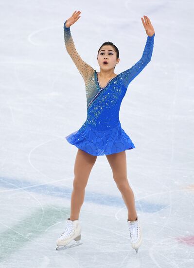 2018 Winter Olympics. Figure skating. Women. Free skating