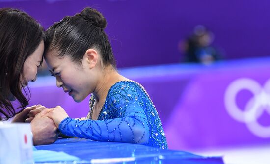 2018 Winter Olympics. Figure skating. Women. Free skating