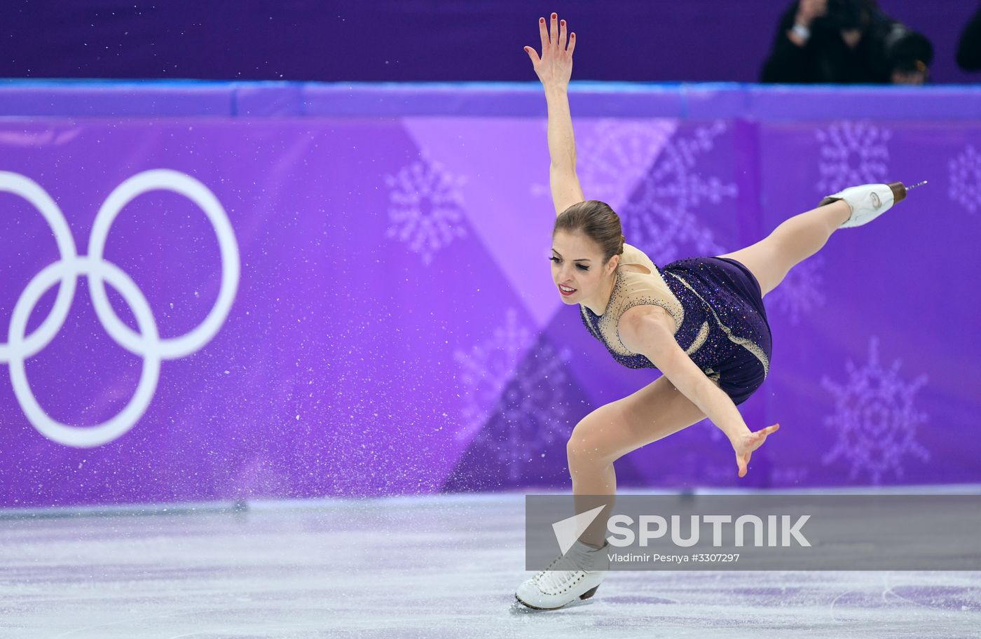 2018 Winter Olympics. Figure skating. Women. Free skating