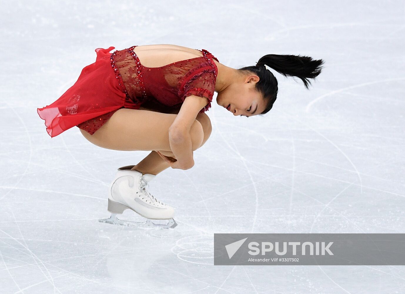 2018 Winter Olympics. Figure skating. Women. Free skating