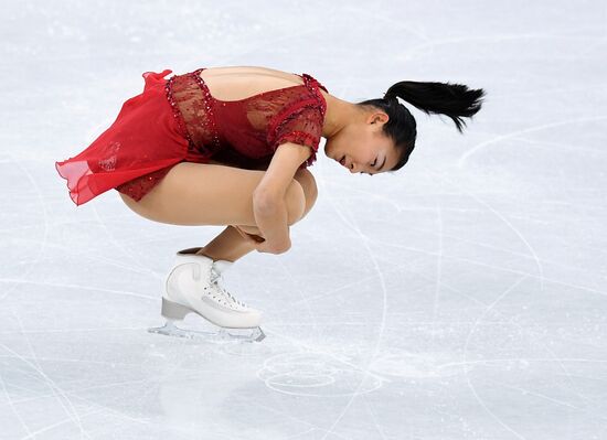 2018 Winter Olympics. Figure skating. Women. Free skating