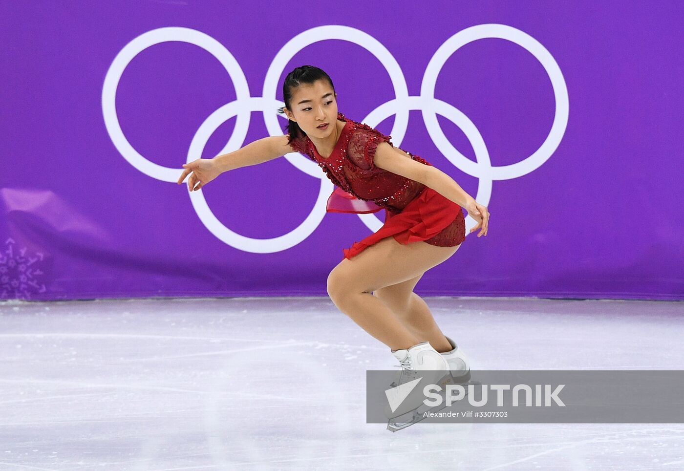 2018 Winter Olympics. Figure skating. Women. Free skating