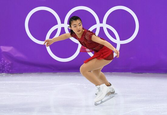 2018 Winter Olympics. Figure skating. Women. Free skating