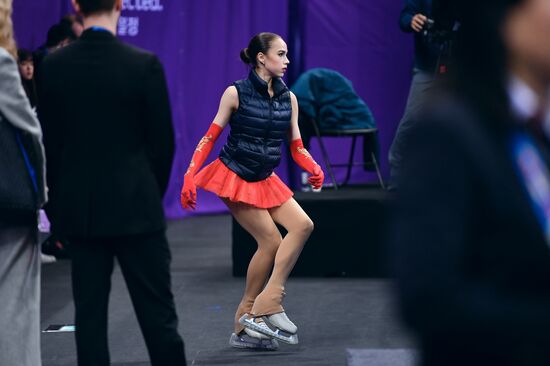 2018 Winter Olympics. Figure skating. Women. Free skating