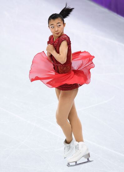 2018 Winter Olympics. Figure skating. Women. Free skating