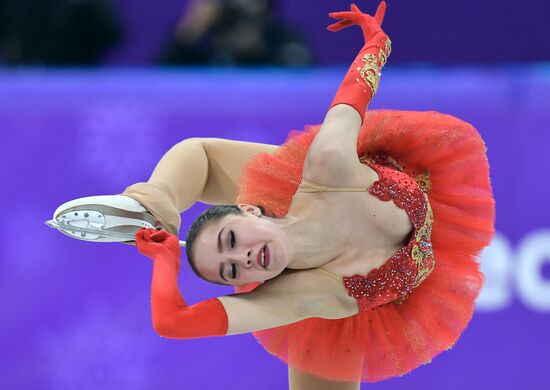2018 Winter Olympics. Figure skating. Women. Free skating