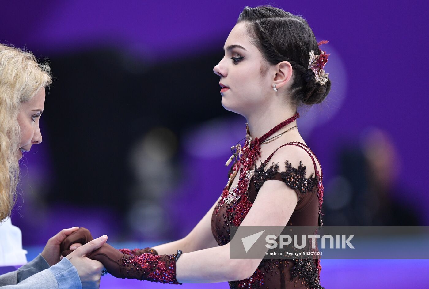2018 Winter Olympics. Figure skating. Women. Free skating