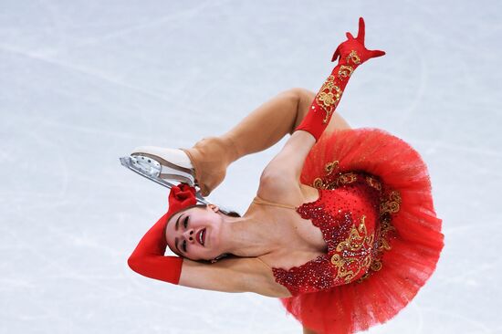 2018 Winter Olympics. Figure skating. Women. Free skating