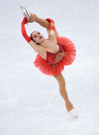 2018 Winter Olympics. Figure skating. Women. Free skating