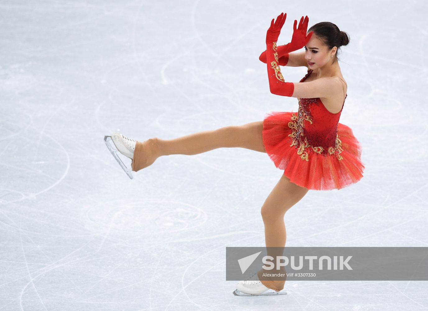 2018 Winter Olympics. Figure skating. Women. Free skating