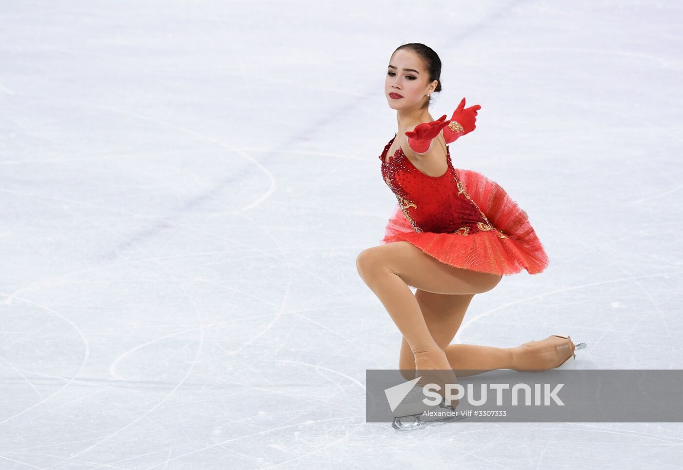 2018 Winter Olympics. Figure skating. Women. Free skating