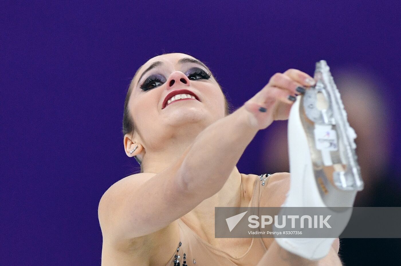 2018 Winter Olympics. Figure skating. Women. Free skating