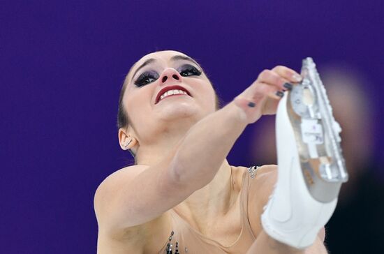 2018 Winter Olympics. Figure skating. Women. Free skating