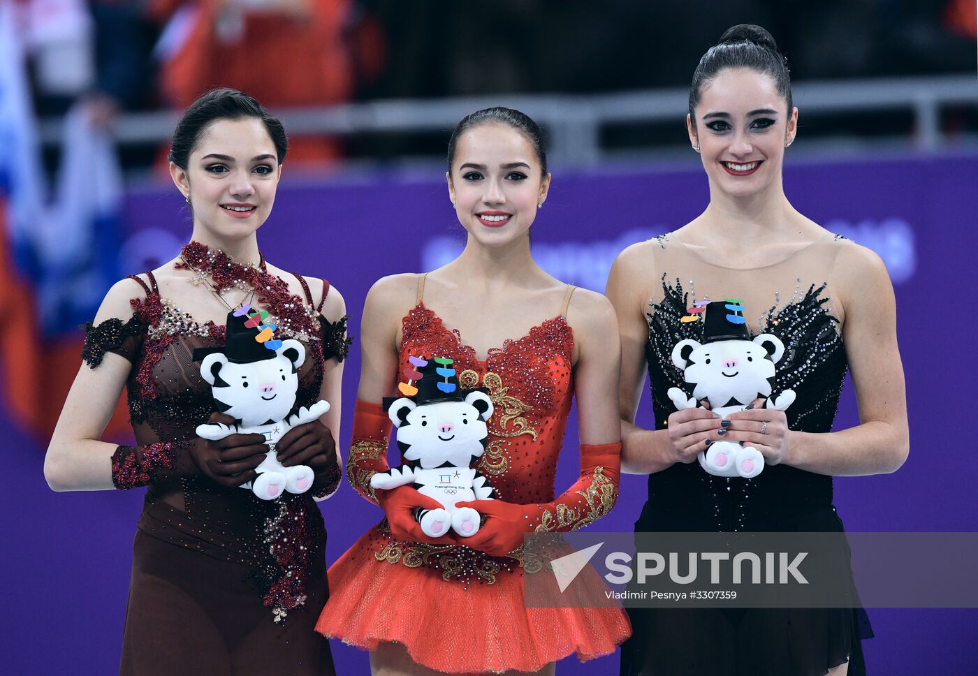 2018 Winter Olympics. Figure skating. Women. Free skating