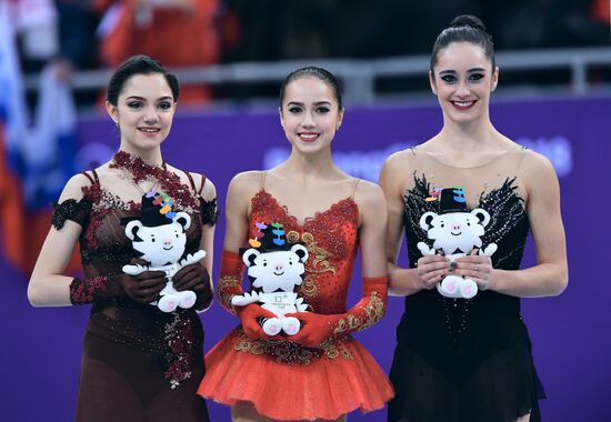2018 Winter Olympics. Figure skating. Women. Free skating