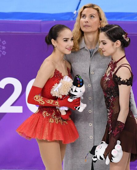 2018 Winter Olympics. Figure skating. Women. Free skating