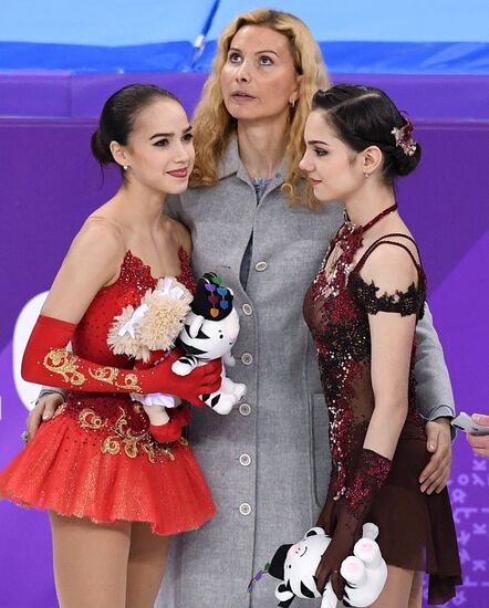 2018 Winter Olympics. Figure skating. Women. Free skating