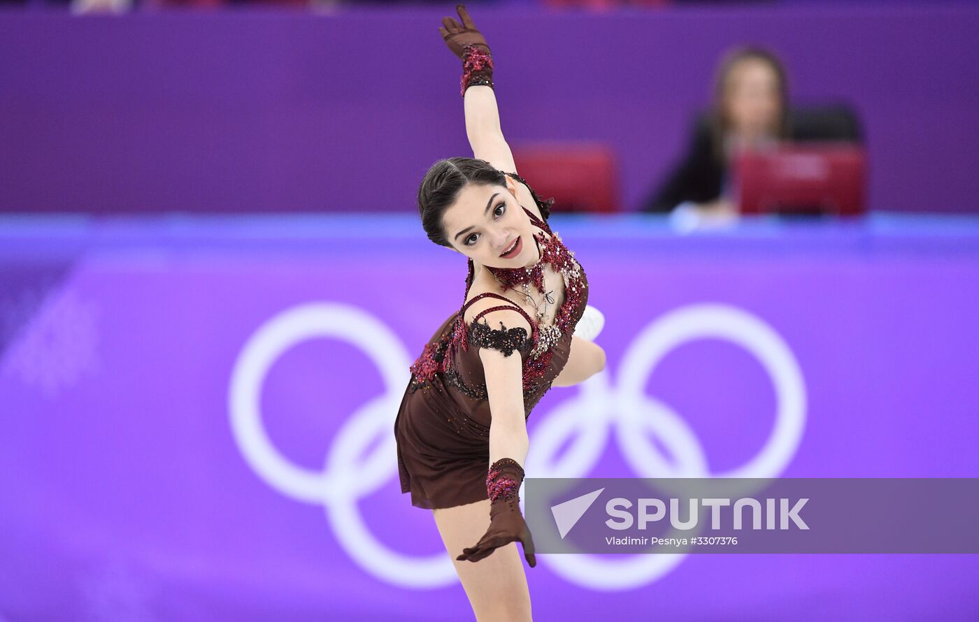 2018 Winter Olympics. Figure skating. Women. Free skating