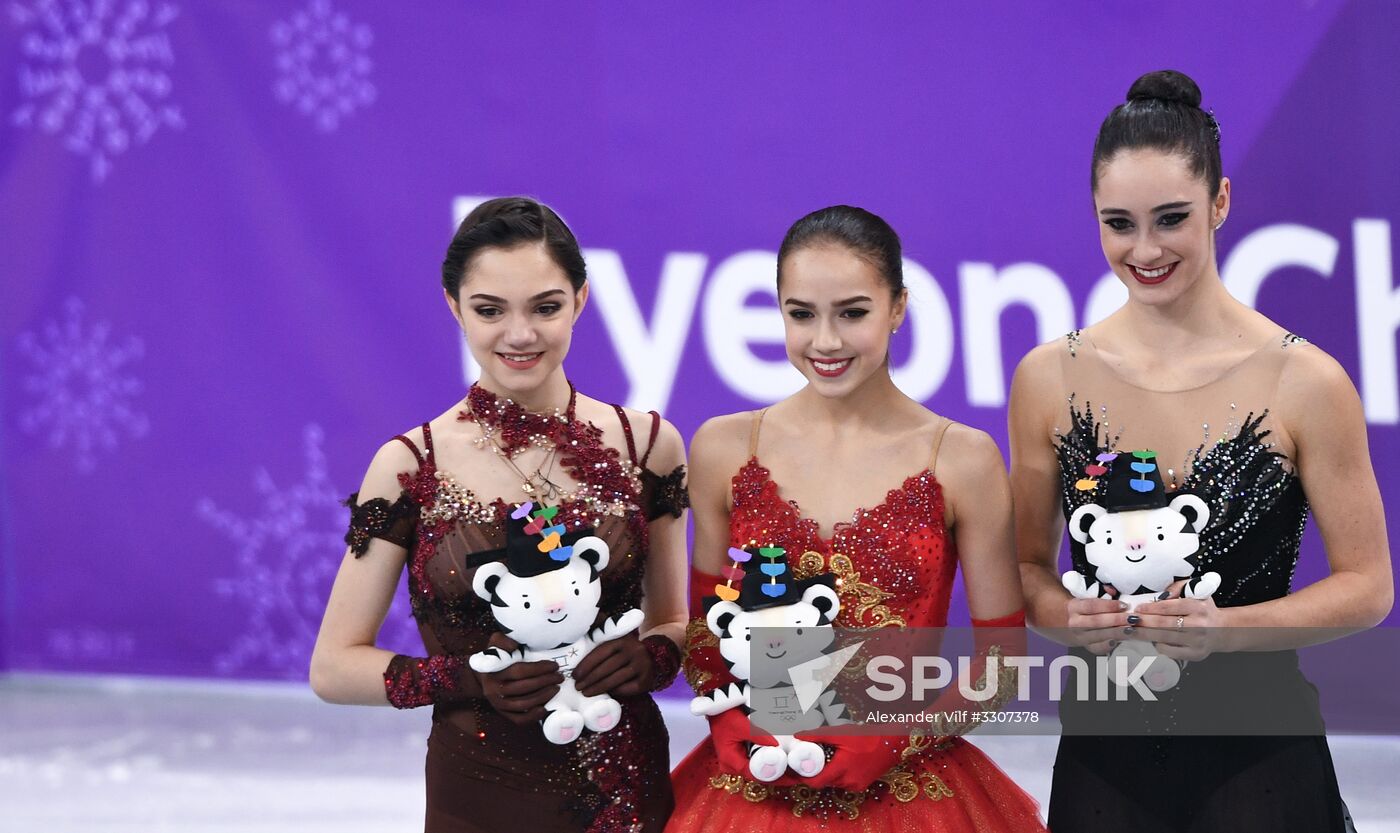 2018 Winter Olympics. Figure skating. Women. Free skating