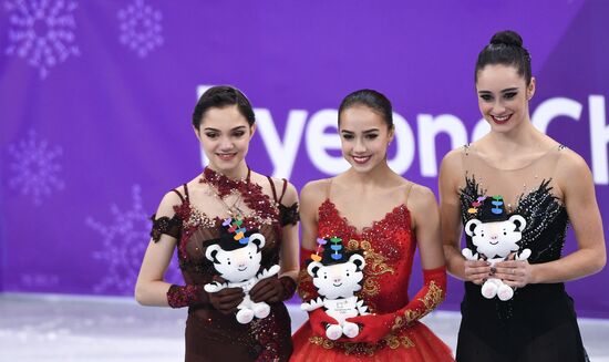 2018 Winter Olympics. Figure skating. Women. Free skating